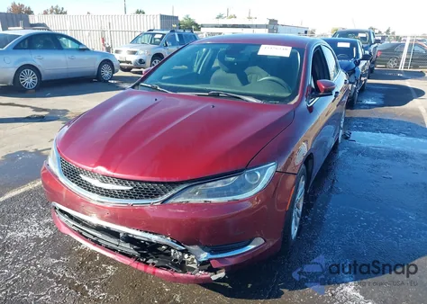 2015 Chrysler 200 Limited z USA, uszkodzony, nr VIN 1C3CCCAB8FN584671